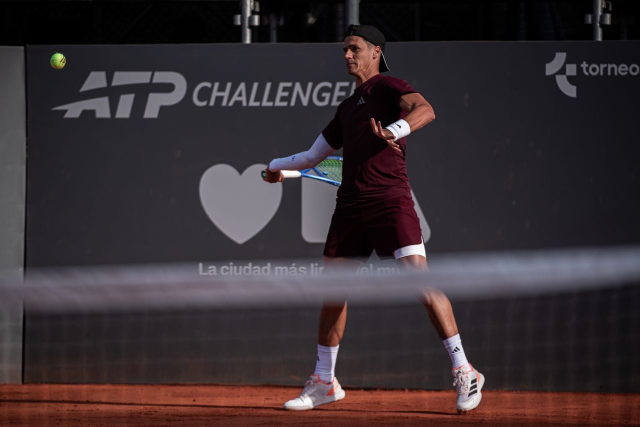 Federico Coria será uno de los tenistas argentinos que se presentará este jueves en el Challenger de Buenos Aires (Crédito: Challenger Buenos Aires)