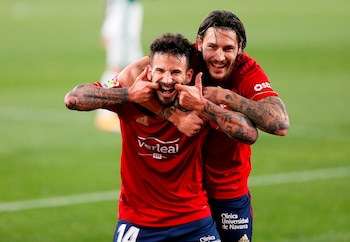 El jugador de Osasuna Rubén