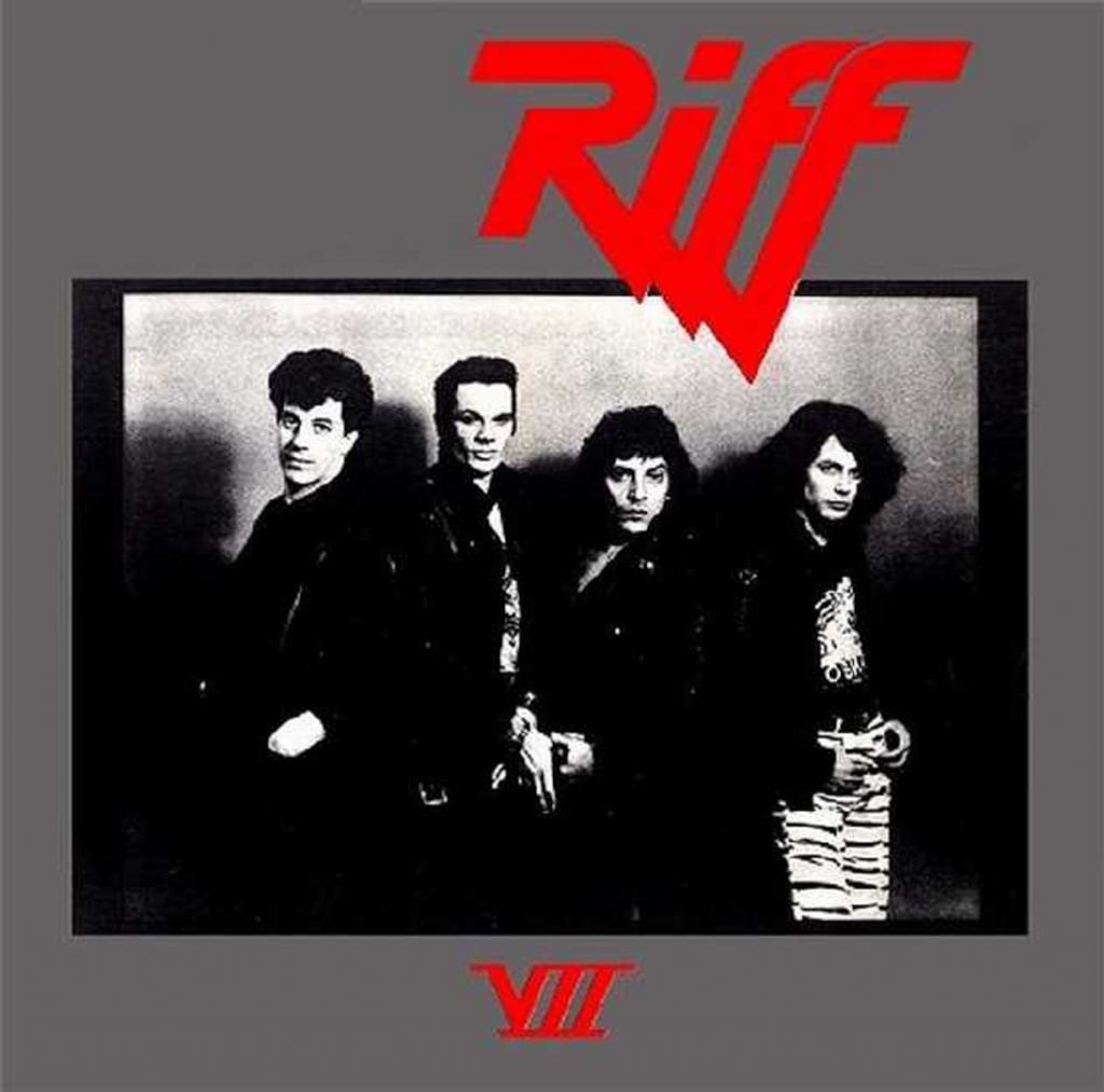 La tapa de Riff VII, con Oscar Moro, Vitico, Pappo y JAF