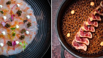 Carpaccio de gamba de Palamós