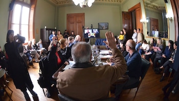 Senador Pedro Borgini, comisión de Salud del Senado bonaerense