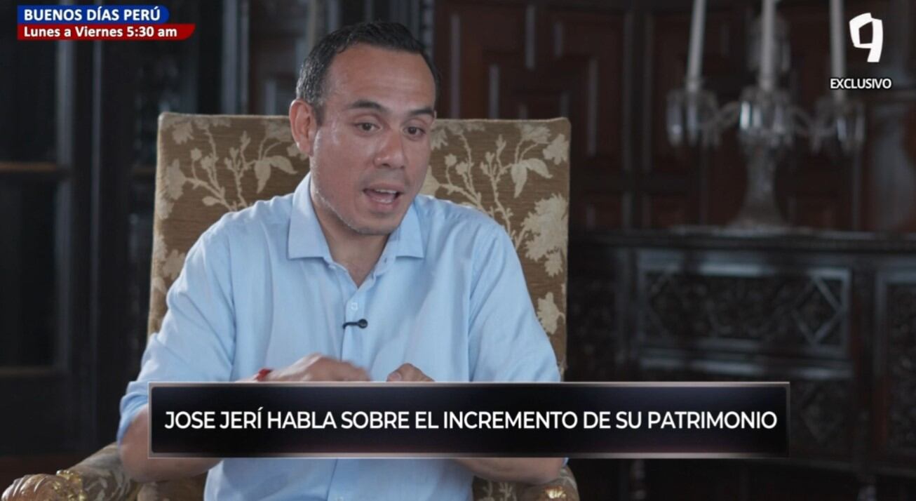 Presidente José Jerí: “Soy soltero, sin hijos y con capacidad de ahorro. Nada es irregular”. Infobae Perú / Captura TV - Panamericana Televisión