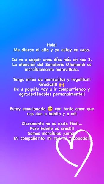 Isidro Fort permanece internado en