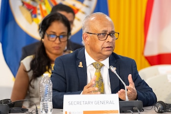 Albert Ramdin, secretario General de