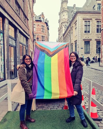Graciela y Dayanna son activistas LGBTIQ+. (Foto: Facebook)