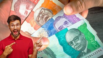 Este es el billete colombiano