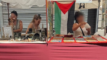 La bandera en cuestión que