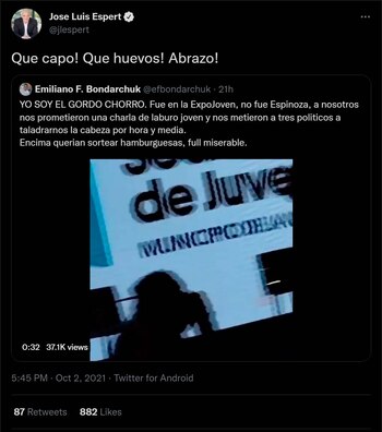 José Luis Espert, candidato a