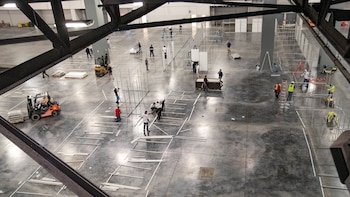 El centro de convenciones de