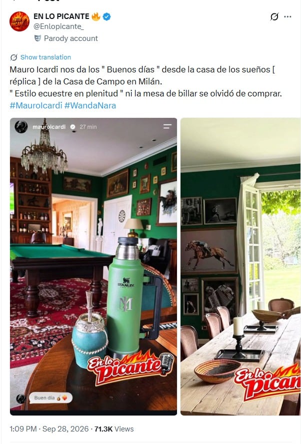 El mismo verde en las paredes y la decoración equestre fueron los elegidos por Mauro para una de las habitaciones de la Casa de los Sueños