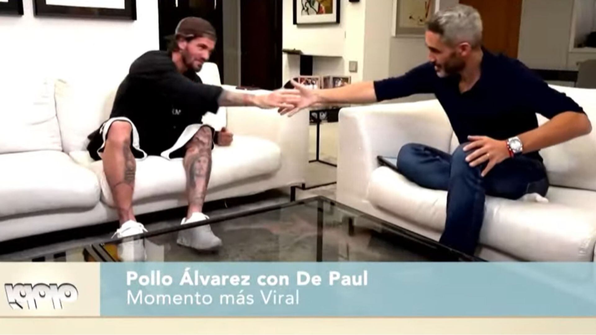 Infobae se llevó la estatuilla por entrevista de Joaquín El Pollo Álvarez y Rodrigo De Paul en la categoría de