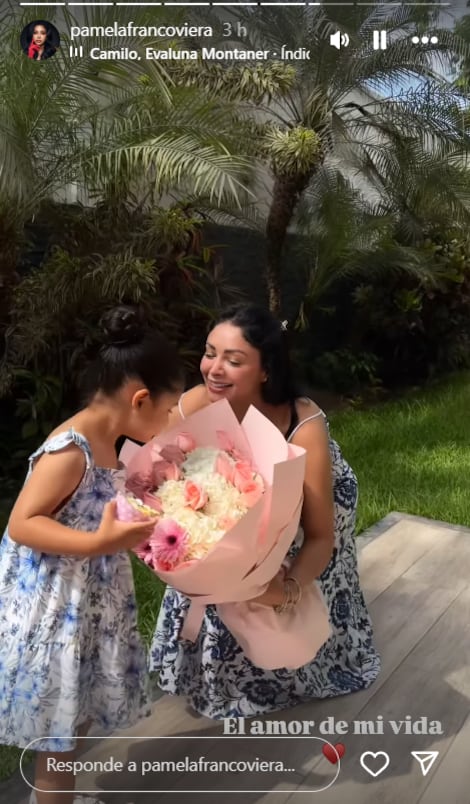 Pamela Franco celebró el cumpleaños de su hija con Christian Domínguez fuera de Lima