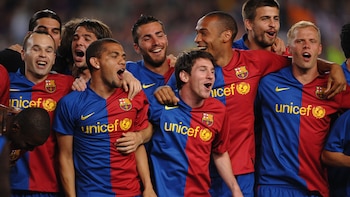 Fue multicampeón con Messi en