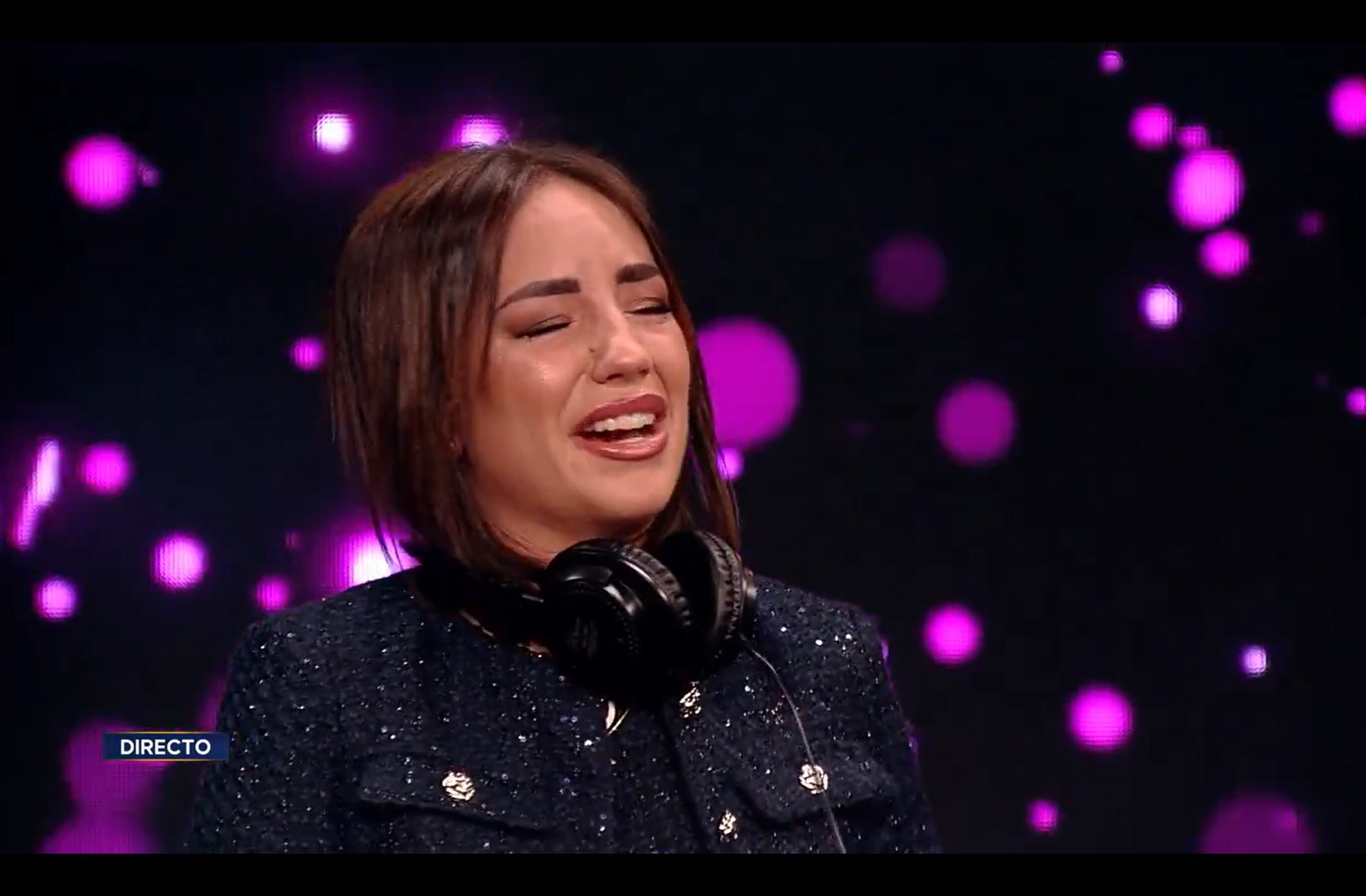 Anita Williams se emociona en