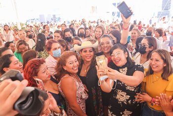 Como lo hacía en campaña,