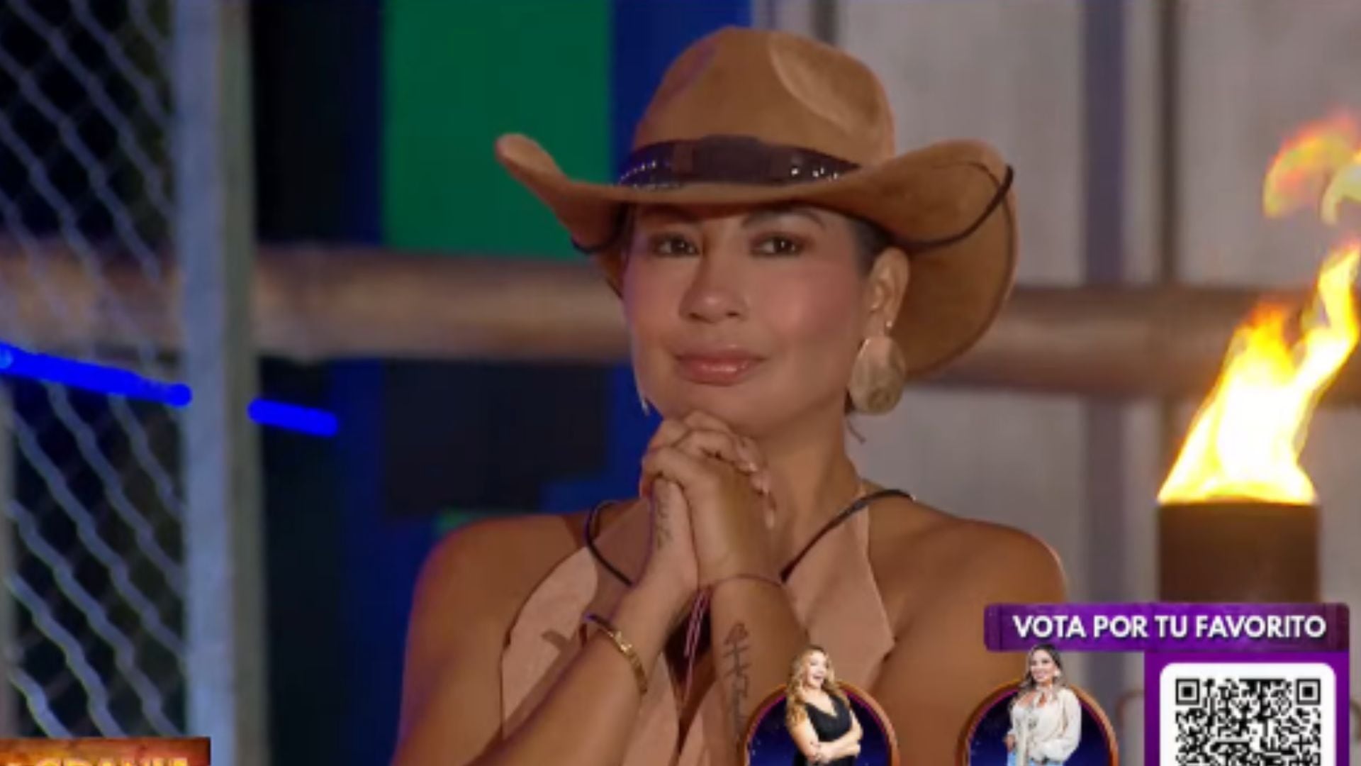 Pamela López es salvada por el público y recibe el apoyo de su pareja y amigos en la quinta gala. YouTube: ‘La Granja VIP Perú