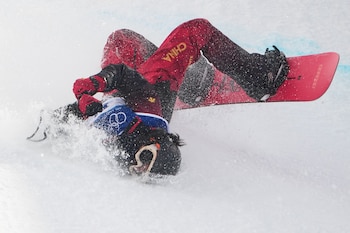 La snowboarder china Liu Jiayu