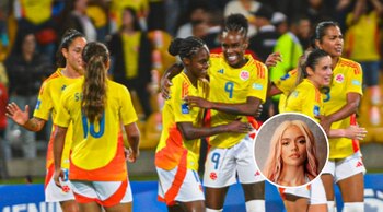 La selección Colombia recibió un