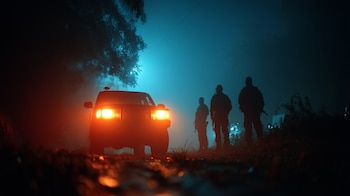 Escena de alto riesgo con