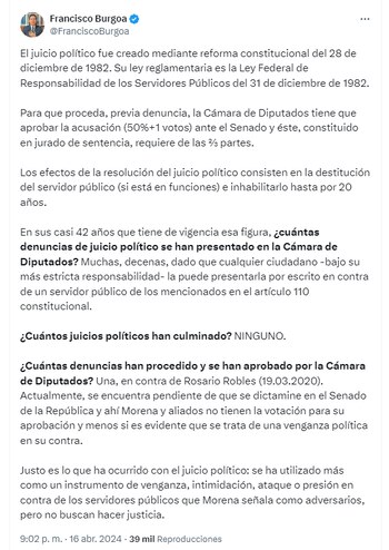 Profesor de Derecho Constitucional, Francisco