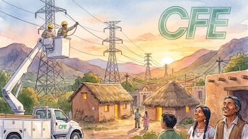 CFE lleva electricidad a comunidades indígenas de México: busca alcanzar cobertura de 99.99% para 2028
