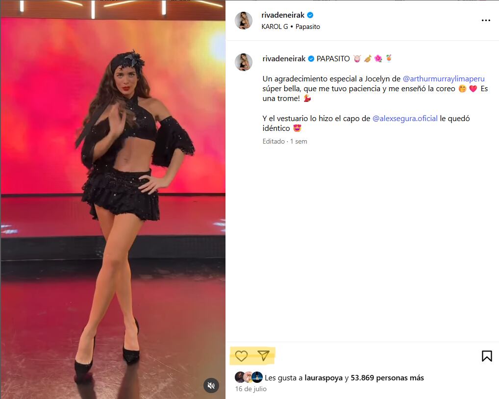 Korina Rivadeneira reaparece en redes, pero toma drástica medida para evitar las críticas por sentencia a bailarín