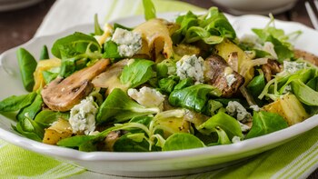 Cómo hacer ensalada de setas