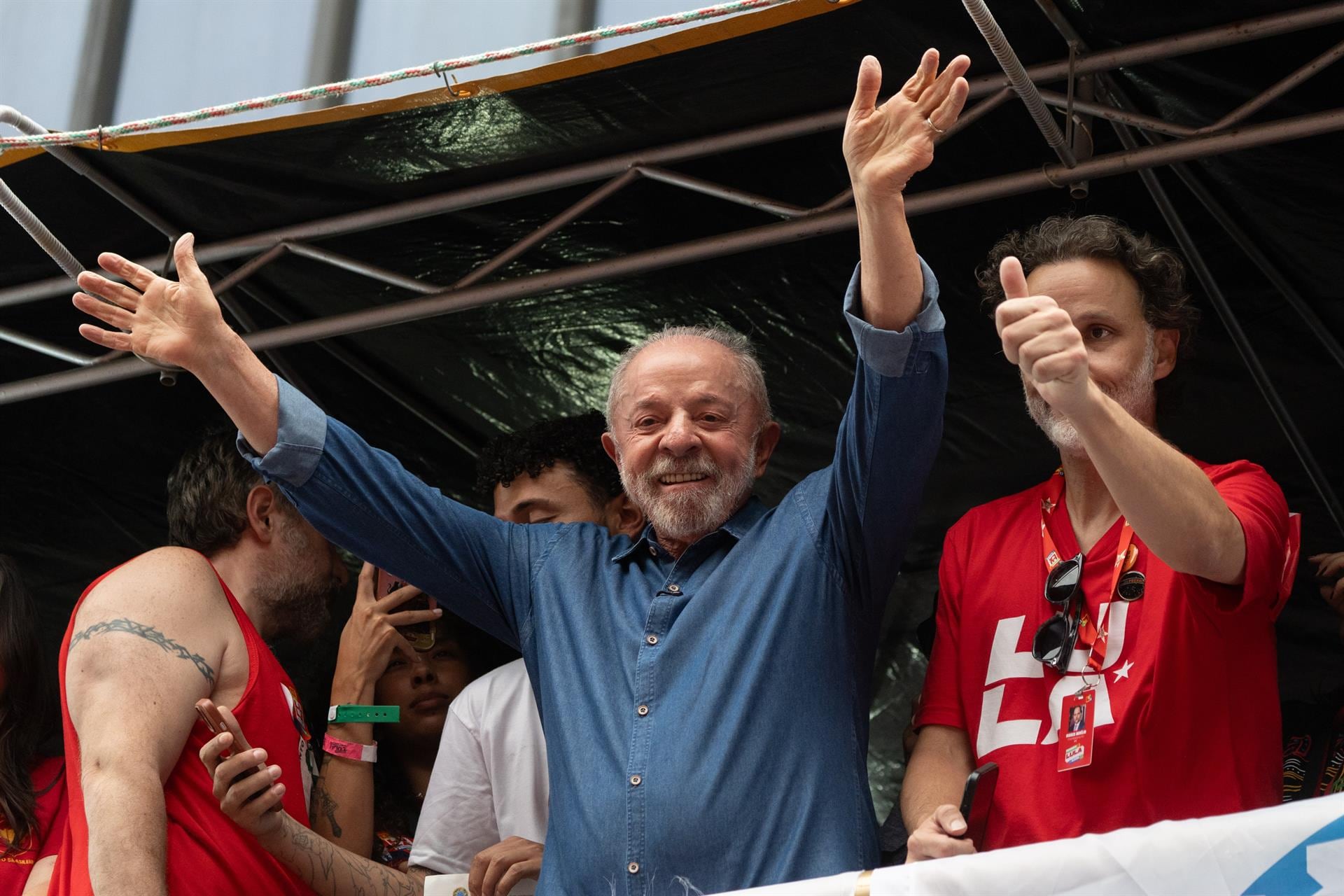 El martes, Lula alcanzó 200 millones de interacciones en redes sociales desde el 5 de octubre (EP)