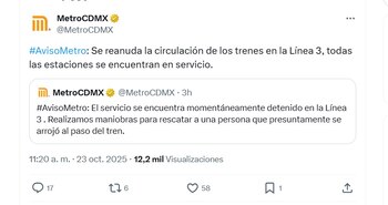 (X/ @MetroCDMX)