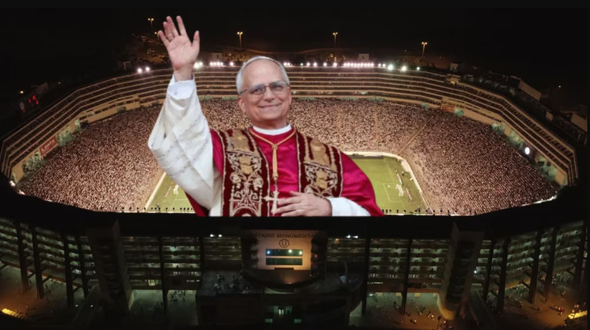 La posibilidad de que el Papa León XIV visite el Monumental está siendo evaluada por Universitario. Antonio García Pye reconoció que el tema existe, pero prefirió no revelar información.