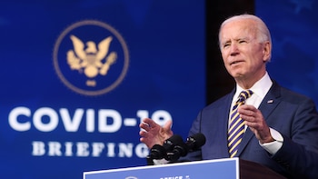 Joe Biden designó tres coordinadores para gestionar su plan de vacunación y testeo de COVID-19