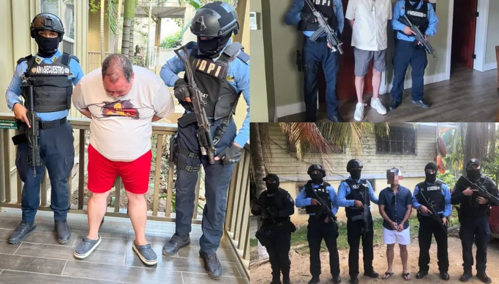 Gary Lee Johnston fue detenido durante allanamientos realizados como parte de las pesquisas originadas por la desaparición de Angie Peña. (FOTO: Once Noticias)