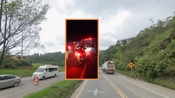 La concesionaria Vía Sumapaz reportó restricciones de movilidad en el corredor Bogotá-Girardot tras el registro de dos incidentes viales - crédito Google Maps/Captura de video