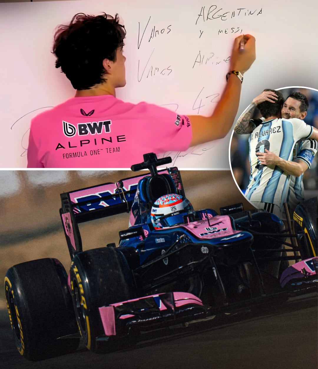 La foto publicada por la F1 (@f1)