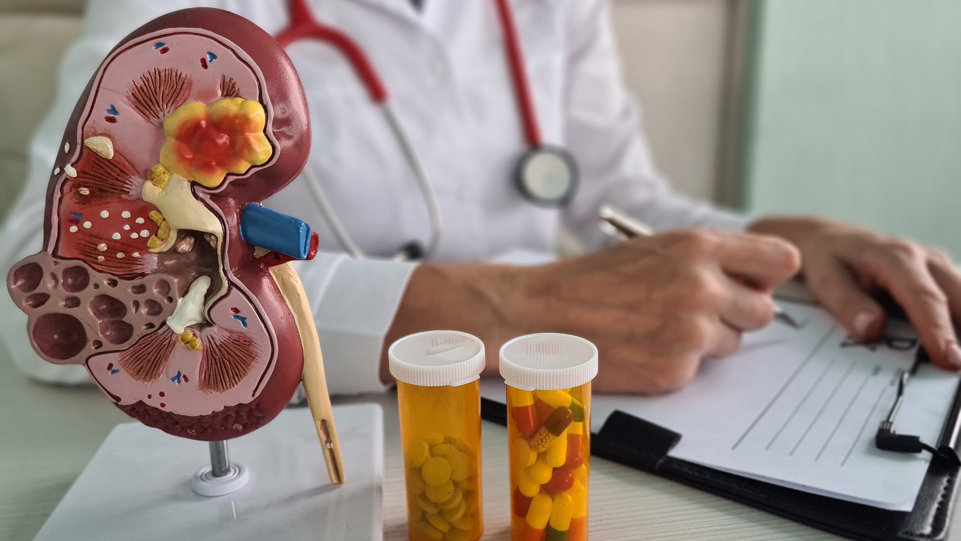 El nuevo método con gel magnético permite recolectar múltiples fragmentos de cálculos renales en una sola extracción (Freepik)