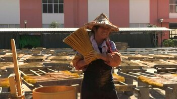 Los productores de incienso chinos