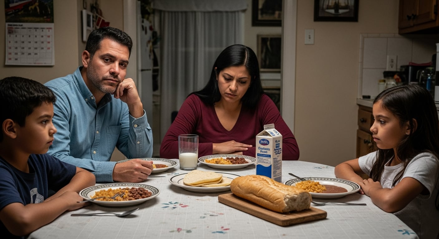 Los cambios en la dieta incluyen aumento del consumo de alimentos ultraprocesados de alta densidad calórica pero menor valor nutricional, afectando especialmente a los niños (Imagen Ilustrativa Infobae)