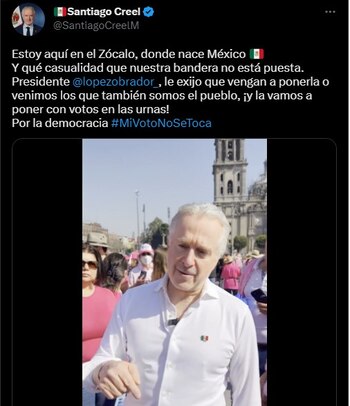 El presidente de la Cámara