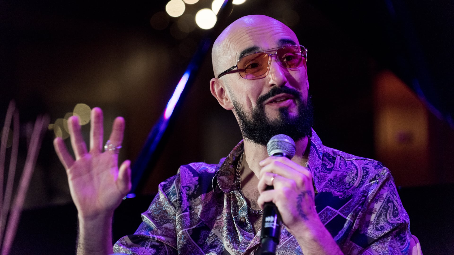 Abel Pintos cantará junto al coro del Pequeño Cottolengo Don Orione en Claypole durante el encuentro del pontífice con los residentes (Gustavo Gavotti)