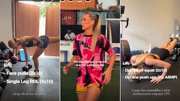 Kelci Rose mostró su exigente rutina de entrenamiento y lanzó una divertida indirecta para su novio