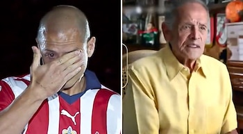 Chicharito Hernández emocionado al escuchar