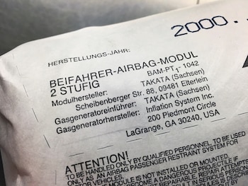 Un airbag de la firma Takata (REUTERS/Hyungwon Kang/Archivo)