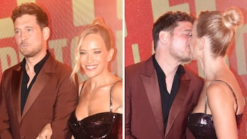 Luisana Lopilato presentó Pepita La Pistolera acompañada por Michael Bublé: todas las fotos de la avant premier