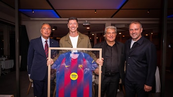 El Barça celebra en familia otra temporada "histórica"