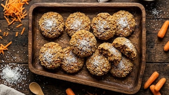 galletas zanahoria y coco -México- 8 abril