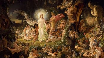 "La discusión entre Titania y