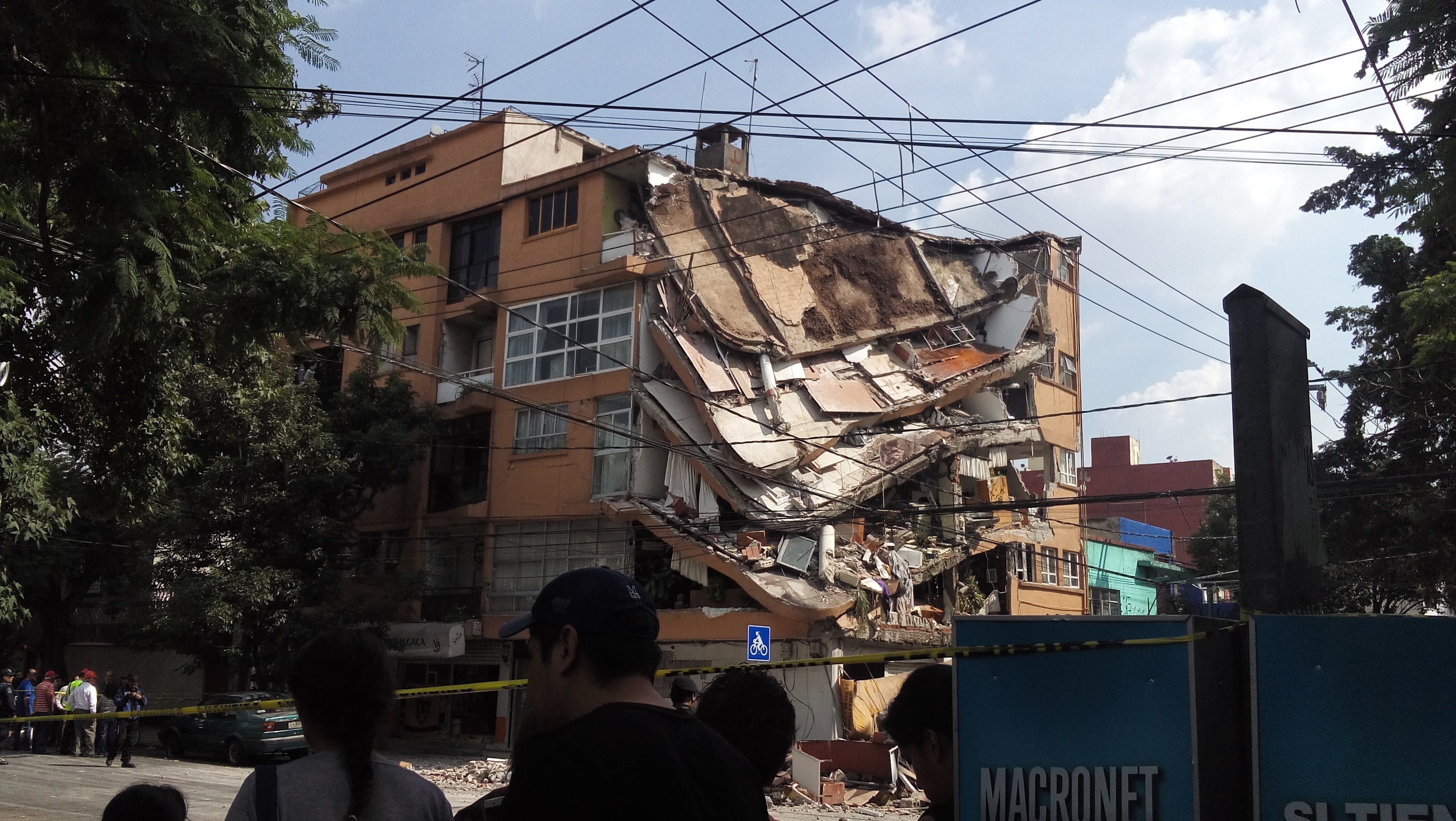 17/09/2018 Edificio tras el terremoto en Ciudad de México el 19 de septiembre de 2017POLITICA CENTROAMÉRICA MÉXICO SOCIEDADGOOGLE