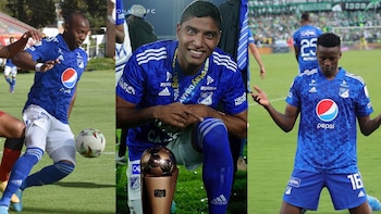 Los delanteros de Millonarios para 2023