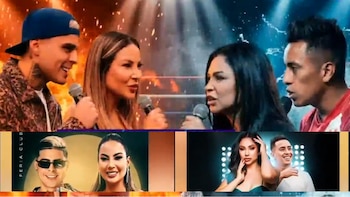 Pamela López y Paul Michael