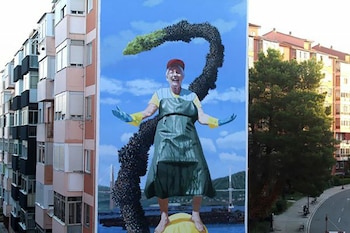 Eugenia e o dragón de batea